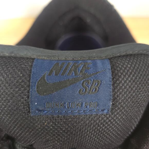 Nike Dunk Low Pro SB Midnight Fog Black Gray Skateboarding Shoes Size 11.5 main image 9